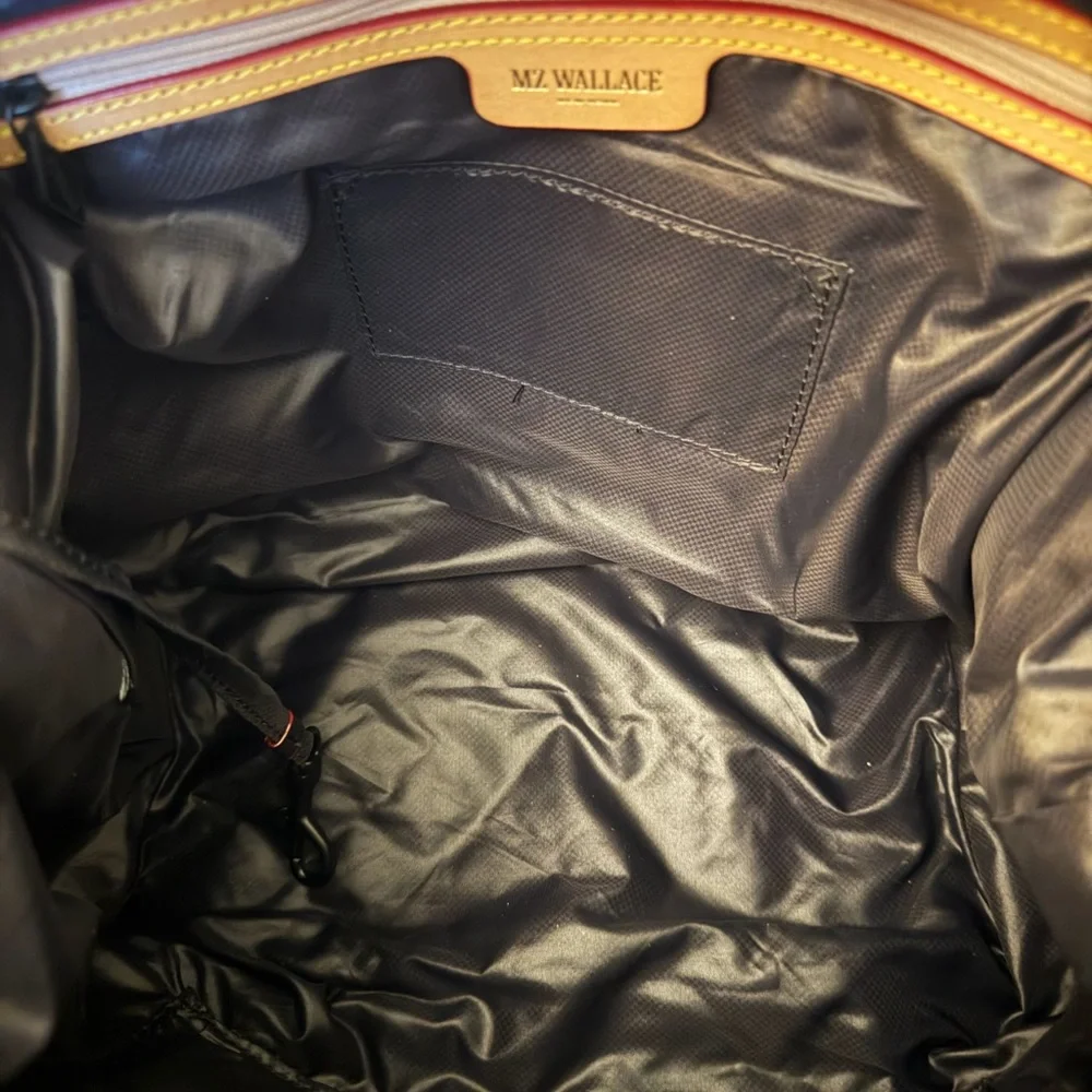 MZ Wallace Medium Sutton Deluxe - Black Lacquer - Picture 4 of 8